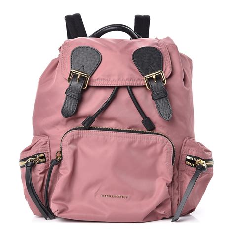 pink burberry baackpak